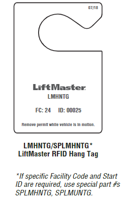 SPLMHNTG Special Order RFID Hang Tag