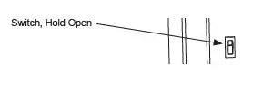 HySecurity MX001240 – 10 A, 250 V AC SPDT Hold-Open Switch
