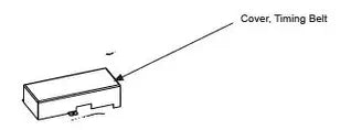 MX3048 – Cover, Timing Belt, SAP