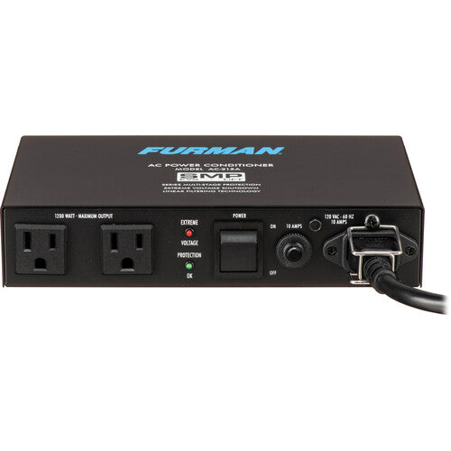 10A Advanced Power Conditioner, 2 Outlets, SMP W/Auto Reset EVS, 3.3 Ft Cord