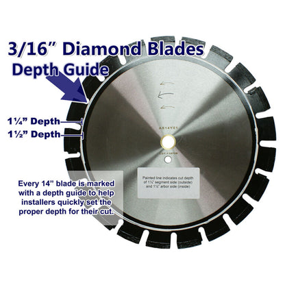 3/16″ Pro Diamond Blades
