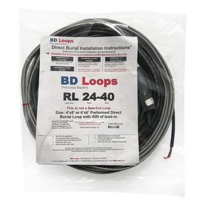 Preformed Direct Burial Loops - 40' Of Lead-In