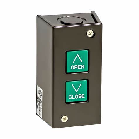 HySecurity MX001180 – Push Button Station, 2‑Button (240 V, 5 A)