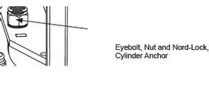 MX002467 – Eyebolt, Replacement, Nord‑Lock