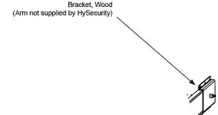 MX002652 – BRACKET, WOOD ARM ASSY, SAP