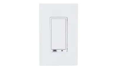 GoControl Z-Wave Plus White In-Wall Dimmer Switch, 500 Watt Maximum Load