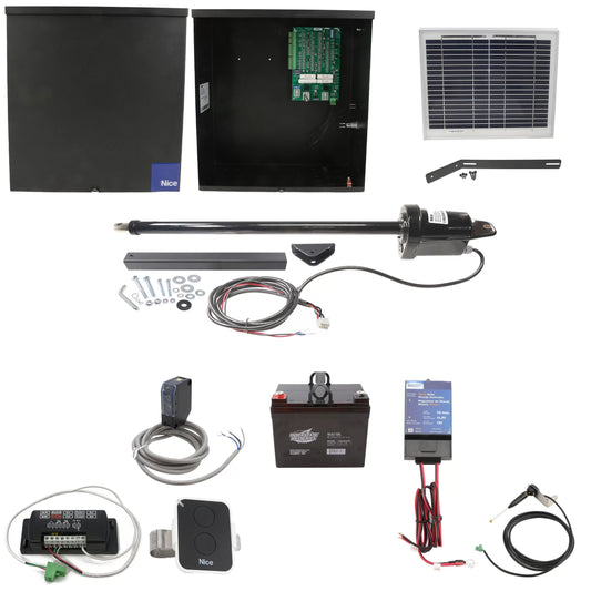 APOLLO SYSTEM OPERATOR, SWING, SINGLE, 1050US - INCLUDES CBOX WITH 1050 CONTROL BOARD, 816-1 ARM, OXI RECEIVER, (1) SET BLUEBUS EPMOB/A THRU BEAM PHOTO EYE